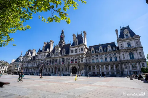 Hôtel de Ville de Paris et son parvis